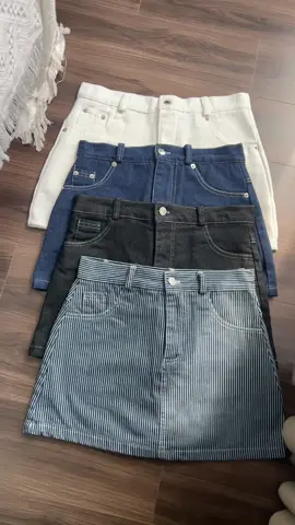 Chân váy kèm quần trog lên đồ đỉnh lắm nha 🥰🥰 #chanvayjean #chanvaynu #chanvayngan #quanshort #y2k #kabicostore 