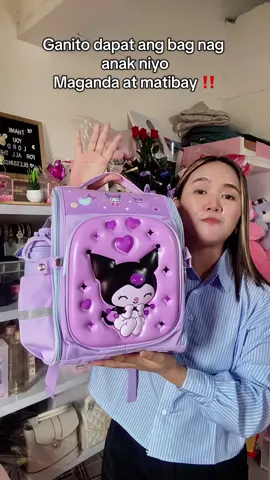 Ang ganda ng backpack na to madami pa mailalagay! At grabe yung tibay niya super wort it #bag #backpack #bagforkids 