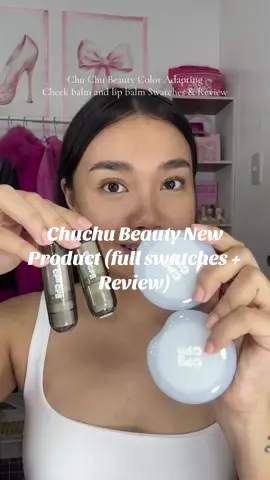 NEW! Chuchu Beauty Cheek balm & Lip Balm! 🩷 #chuchubeauty #lipbalm #cheekbalm @Chu Chu Beauty 