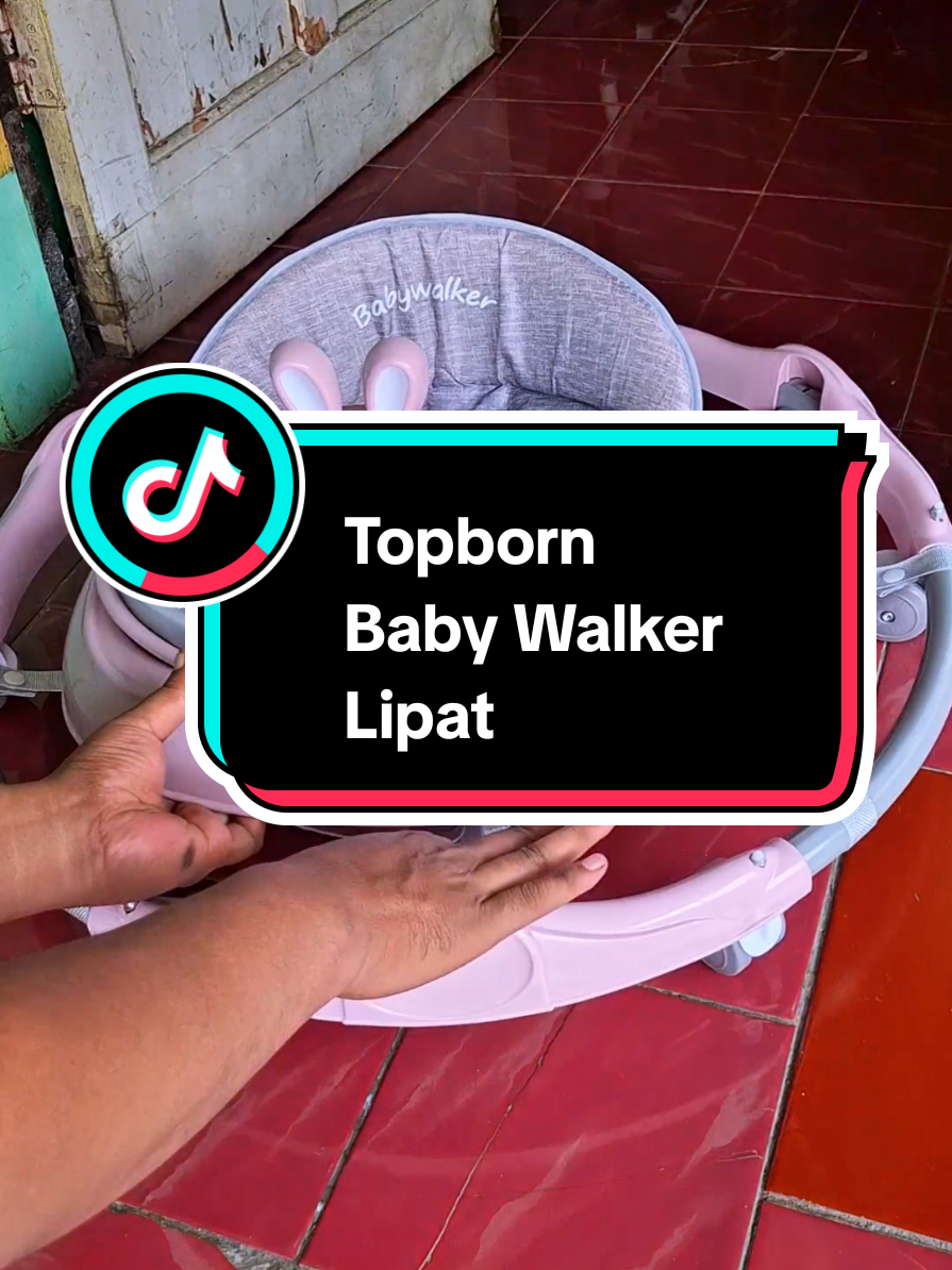 Topborn Baby Walker Alat Bantu Belajar Jalan Bayi #babywalker #alatbantujalanbayi #fypage #baby_n_mommy #fyppppppppppppppppppppppp 