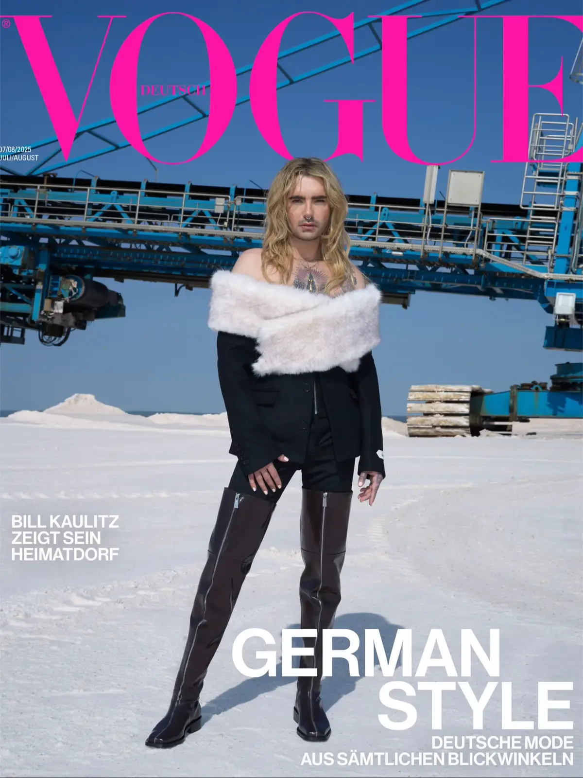 @Bill Kaulitz is on the cover of our new July/August issue. Tap the link in bio to see more pictures. #voguegermany #billkaulitz #billkaulitzedit #billkaulitztokiohotel #voguecover #tokiohotel #tokiohoteledit #bill #billkaulitz❤️ #billkaulitzedits  (Fotos: Frederike Helwig)