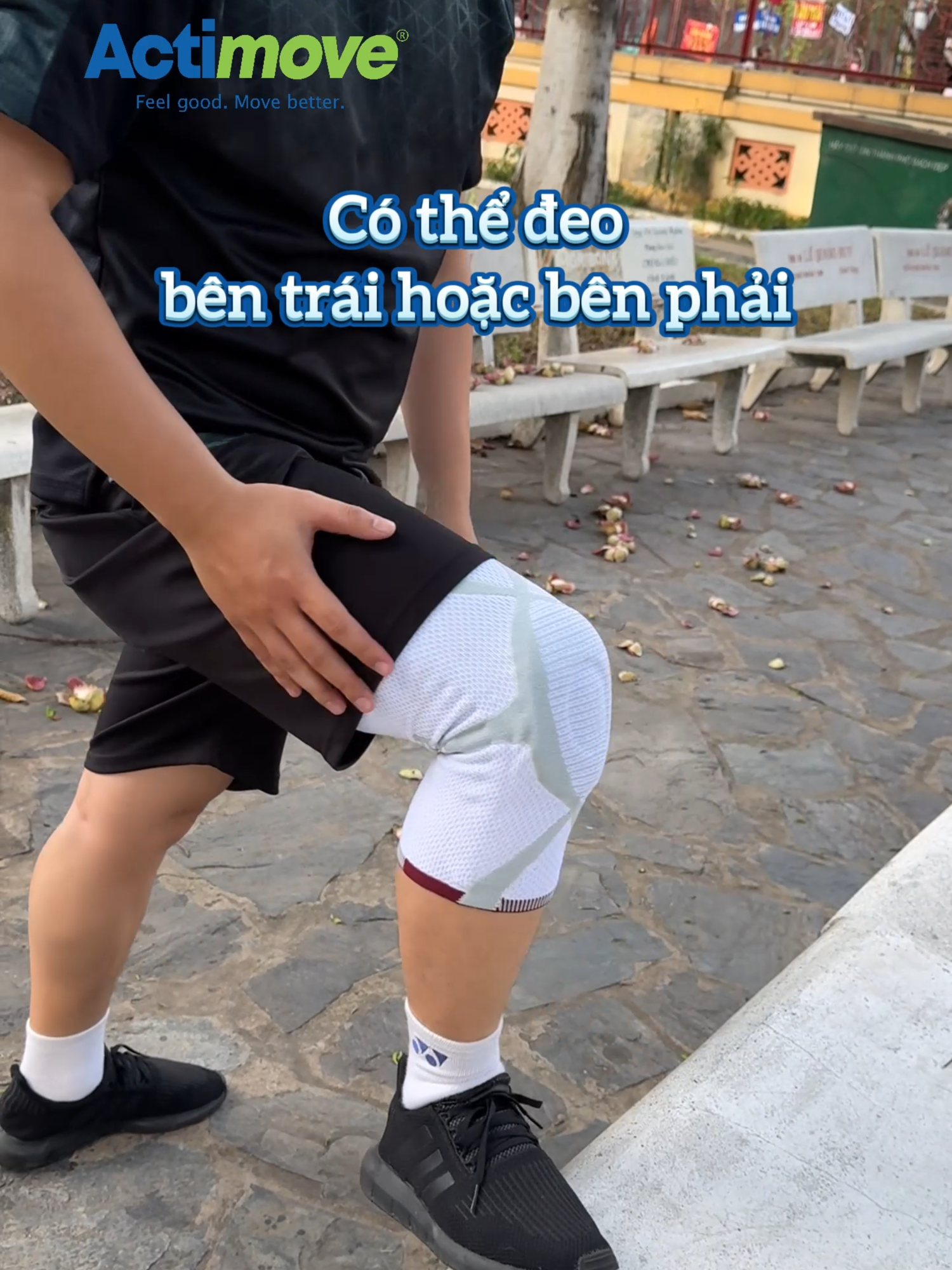 Xứng danh Bó gối được yêu thích nhất - Bó gối thể thao cao cấp, đệm silicone Actimove GenuMotion 73468-PRO #shopykhoa #actimove #bogoi #bogoithethao #hangchinhhang #thethao #sport #daugoi #khopgoi