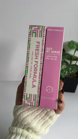 Restocked my fave deo💖 FRESH FORMULA SGT. AT ARMS is a game-changer for smooth, fresh underarms! #freshformula #sgtatarmsdeospray #deospray #fyp 