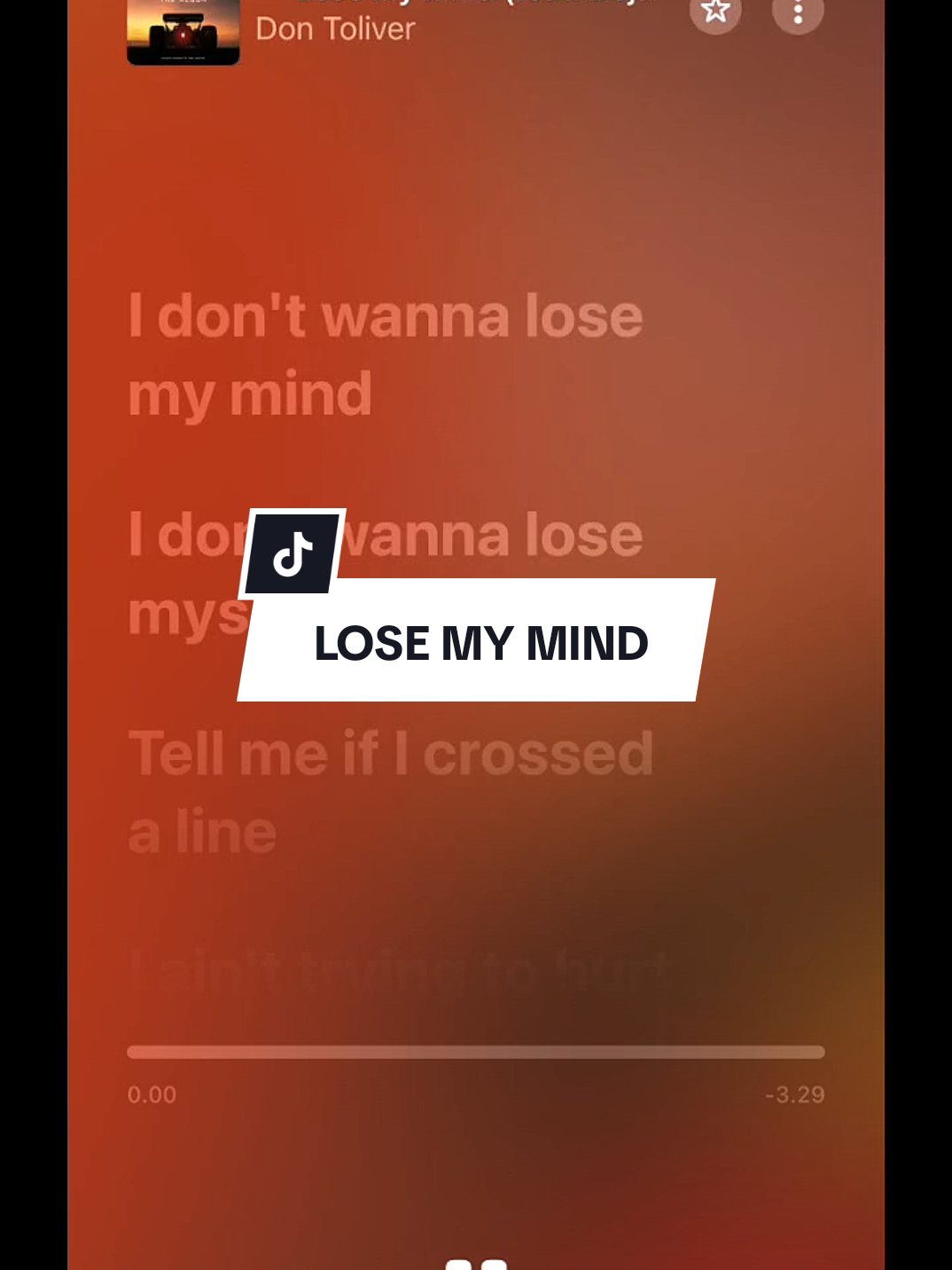 Lose My Mind.  #dontoliver #dojacat #losemymind #f1themovie #CapCut #applemusic #lyrics #fyp #foryou #viral 