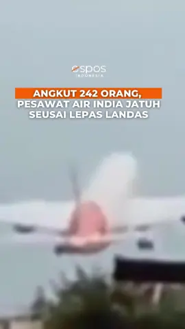 Pesawat Air India dengan nomor penerbangan AI171 jatuh dan meledak tak lama setelah lepas landas dari Bandara Internasional Sardar Vallabhbhai Patel, Ahmedabad, Kamis (12/6/2025) siang waktu setempat. Pesawat jenis Boeing 787-8 Dreamliner itu mengangkut 242 orang, terdiri atas 230 penumpang dan 12 kru. Rute penerbangan seharusnya menuju London, Inggris. Sinyal darurat (mayday) sempat dikirimkan ke menara pengawas sebelum pesawat kehilangan kendali dan jatuh di luar area bandara. Lokasi jatuhnya pesawat berada di kawasan permukiman, dan sejumlah puing dilaporkan tersangkut di atap rumah warga. #trending #trendingvideo #trendingnews #trendingtiktok #fypagee #trendingnow #tiktok #fypdong #fyppageforyou #fypage #fyp #fy #fypツ #fypシ゚ #fyppppppppppppppppppppppp #fypp #foryoupage #fypgaknih #foryou #trendy #trendnews #viral #virall #viralvideo #viraltiktok #viralvideos #viralditiktok #viralnews #breakingnews #news #newsupdate #newstiktok #tiktok #tiktoknews #pesawat #pesawatterbang #pesawatindia #airindia #pesawatboeing #boieng#pesawatjatuh #jatuh #meledak #penumpang #penumpangpesawat #penerbangan #penerbanganpesawat #india #indiantiktok #indiatiktok #indianews #indiaviral