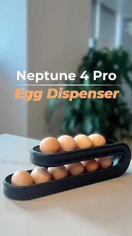 This is actually my favorite model—and it’s literally on my fridge at home. Printer: Neptune 4 Pro  Model: Egg Dispenser Design by I. Ulianych #elegoo#Neptune4pro#3dprinting#maker#DIY#satisfyingvideos#3dprinter#asmrvideo#asmr#3dprintingasmr#technology#Lifestyle#steam