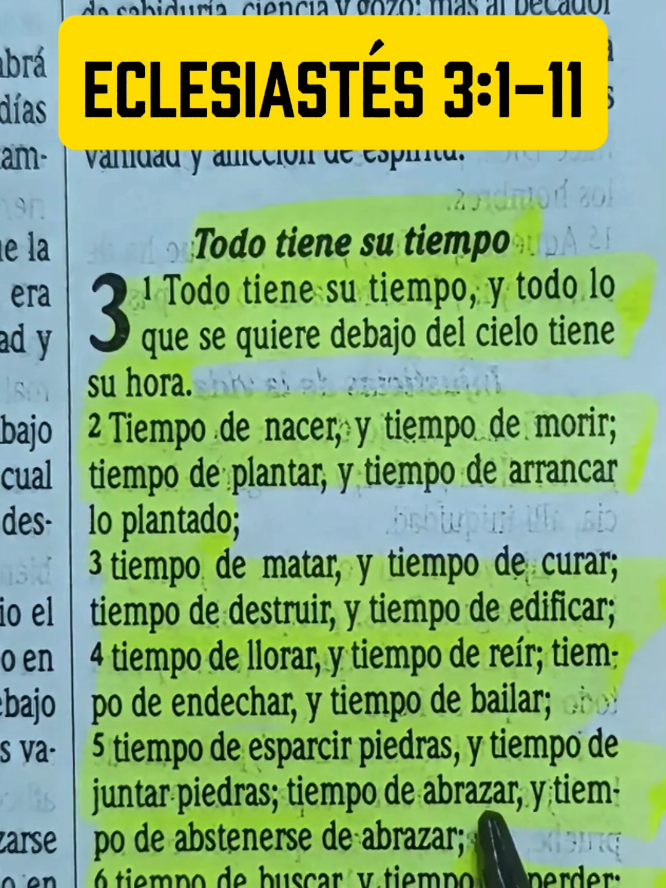 Dios dice - Todo tiene su tiempo⏱️#dioshablahoy #consejossabiosdehoy #labibliadice #reflexion #sabiduriadivina #hagamosviralajesus #eclesiastes #tiempo #parati #fyp #escuchaesto #amordivino
