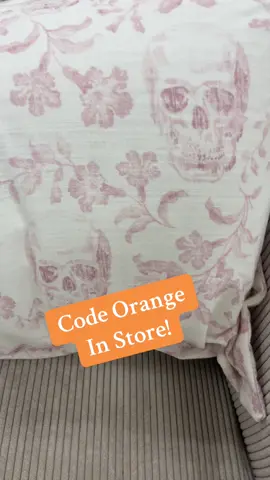 Summerween has officially begun! #codeorange2025 #tjmaxxfinds #homegoods #marshalls #skullpillow #summerween2025 #halloween2025 