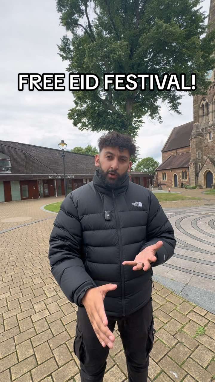DID YOU KNOW ABOUT THIS FREE EID FESTIVAL IN BIRMINGHAM?! EID IN KINGS HEATH TOUR! 📍Kings Heath Village Square 📆 Saturday 14th June 2025 ⏰ 12pm-9pm  @SoulCityArts - register in Instagram bio! #eid #birmingham #kingsheath #foodfestival #performingarts #halalmunchies #event #freeevent #muslim #eidmubarak