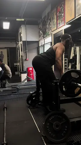 Only got half the footage… the other half was just people walking into the shot 😅 #BackDayStruggles” 	