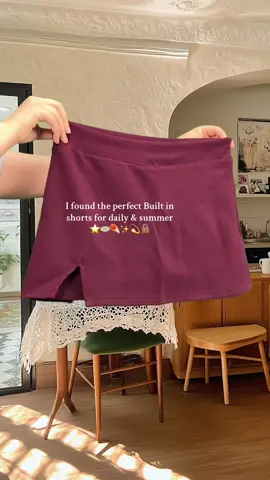 #skirt #builtinshorts #short #shorts #sportshorts #womenwear #womenclothing #womenfashion  #spotlightfinds 