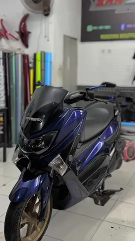 Moonlight blue 🔥ganteng poll🤩 #sanproject #sambaskalimantanbarat #nmax #nmaxold #fypシ゚ #skotletmotor #wrapping #tukangsticker #stikermotor #moonlightblue #fyp #sekura 