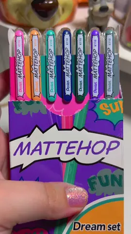 I let capcut edit my clips of my new pens, so dramatic looking 😅 #CapCut #stationery #pens #pentel #pentelmattehop #mattehop #jetpens #haul #art #drawing #swatches 