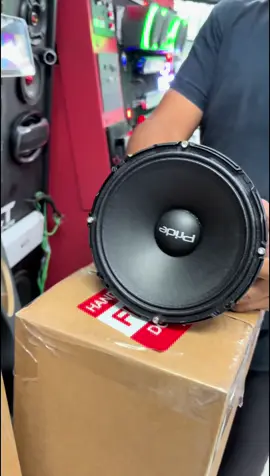 Roof rack and custom headliner speaker of choice Pride Solo 300 Competition  300 RMS, 102 decibels, 2.6-inch mounting depth. #ProAudioSpeaker #PrideSolo300 #eastcaraudio 