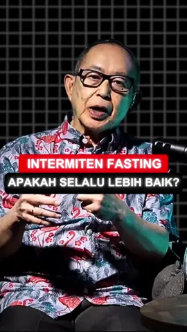 Puasa Intermiten. Credit: Dr. Hans Tandra & Good Talk Tv Klik link di bio untuk cek ebook panduan puasa intermiten untuk pemula lengkap. #infosehat #gayahidupsehat #stayhealthy #tipssehat #kesehatan #podcastclips #puasa #intermitentfatsing 