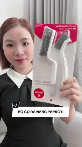 Bộ cọ đa năng, cọ nhà tắm, nhà bếp tiện lợi parroti, dùng tiện lắm anh chị ơi #xuhuong #muataitiktokshop #parroti #tienich #giadungtienich #bearthegioidochoi 