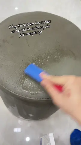 Tìm mãi mới được loại lau ghế sofa tại nhà sạch như đi spa zậy #lonaloan #tayghesopha 