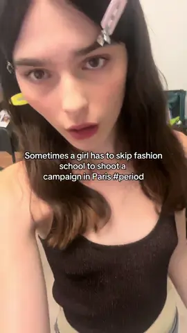 Call me Hannah Montana the way I be living the double life or sum 🙌🏻😮‍💨🗣️ #model #campaignshoot #prada #modellife #paris #fashion #fyp 