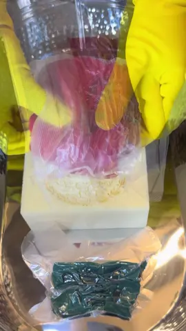 This was a request by my bestie @Noah Armondo 🙌 He trusted me to make a Pine Mix to enter @🌲🤎pinesudz🤎🌲 Giveaway🙌☺️☺️She loves her Pinesol!🥰Her content is AMAZING🤩If you haven’t already, go Follow❣️ Sponges are from @SoapySunShine Gifted to me by bestie @noa