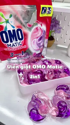 Viên giặt OMO Matic 3in1 - vừa tiện vừa tiết kiệm với 1 đứa lười như toy 🥹  #xh #foryou #affiliate #OMO 