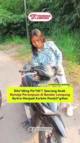 ⏭️Krolonogi 👉 Kejadian kemaren sore jam 16:00 WIB di Kaung Sukamandi, Anak saya pada saat pulang sekolah saat mau belok gang gapura Sukamandi ada motor Vario yg berwarna hitam dan pel4kunya 2 orang tapi sayangnya muka beg*4lnya tidak terlihat karena memakai masker. . . B3g*al tersebut Iangsung memberhentikan motor anak saya dan Iangsung men0d0*ngkan pi5*tol menyuruh anak saya berhenti dan meminta motor anak saya, Si pel4ku be*g4l Ingsung mend0rong motor anak saya dan anak saya langsung terj4tuh dari motor. . . Sempat terjadi dorong2an motor antara anak saya dan ke dua be*g4l tersebut disaat anak saya p4nik anak saya masih ada inisiatif menc4but kunci motor dan membawa hp anak saya Ingsung l4ri mencari pert0longan dan Alhamdulillah bertemu anak baik yang bernama Ari, pas dia mau turun berangkat kerja alhasil anak saya Alhamdulillah tert0long dan ny4wa nya pun selamat terima kasih orang baik . . Be*g4l tambah merajalela masih siang pun ber4ni masuk perkampungan, Alhamdulillah ya Allah terima kasih anakuh mash di lindungi. Kejadian tersebut di Jl. Ir Sutami GG Sukamandi, Kel Way Gunak, Kec  Sukabumi, Kota Bandar Lampung, (12/06/2025) Sekitar pukul: 16.00 Sore #TrendingLampung #BeritaLampungid #Lampungid #HelloLampung #LampungViral #BandarLampung #Lampung #lampungtiktok #fyp #fypシ゚viral 