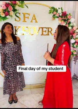 It was great journey with my student as a  Makeup teacher my all students was very close to my heart like her so Allhmdulliha everything in my life #sfa_makeover #makeuptutorial #makeuphacks #makeupclasses #dubaimakeupartist #uaemakeupartist 