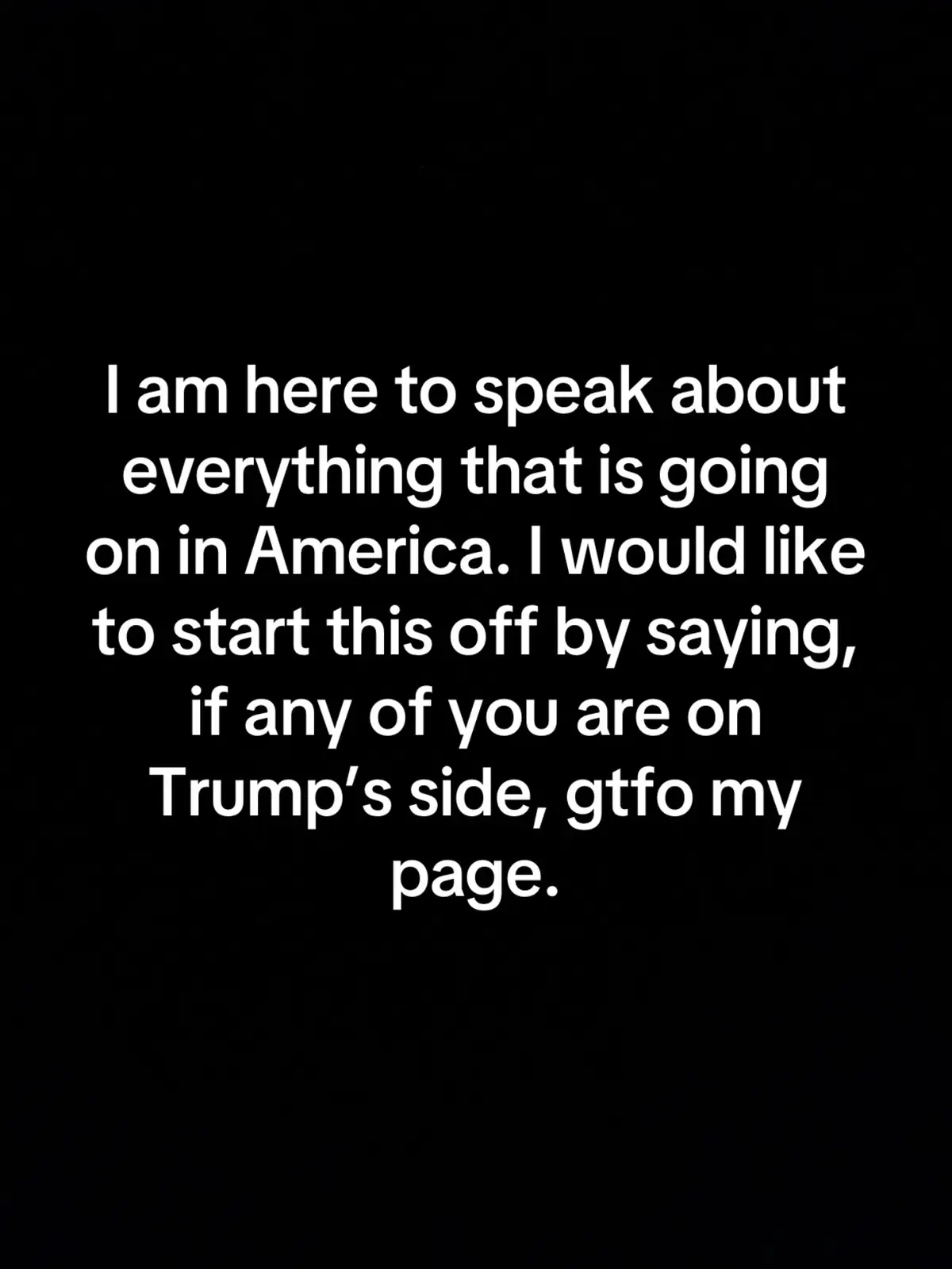 I have decided to use my platform for what it is very much needed right now. #nokings #june14th #protest #fucktrump 