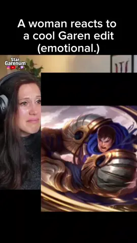 A woman reacts to a cool Garen edit #edit #garen #garenum #shitpost #leagueoflegends #riotgames 