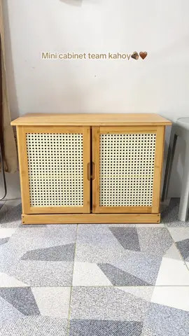 Cabinet rattan #estetik #cabinet #organizer 