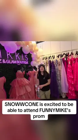 W MIKE #snowwcone #funnymike #prom #streamer #twitch #live #foryoupage #fyp 