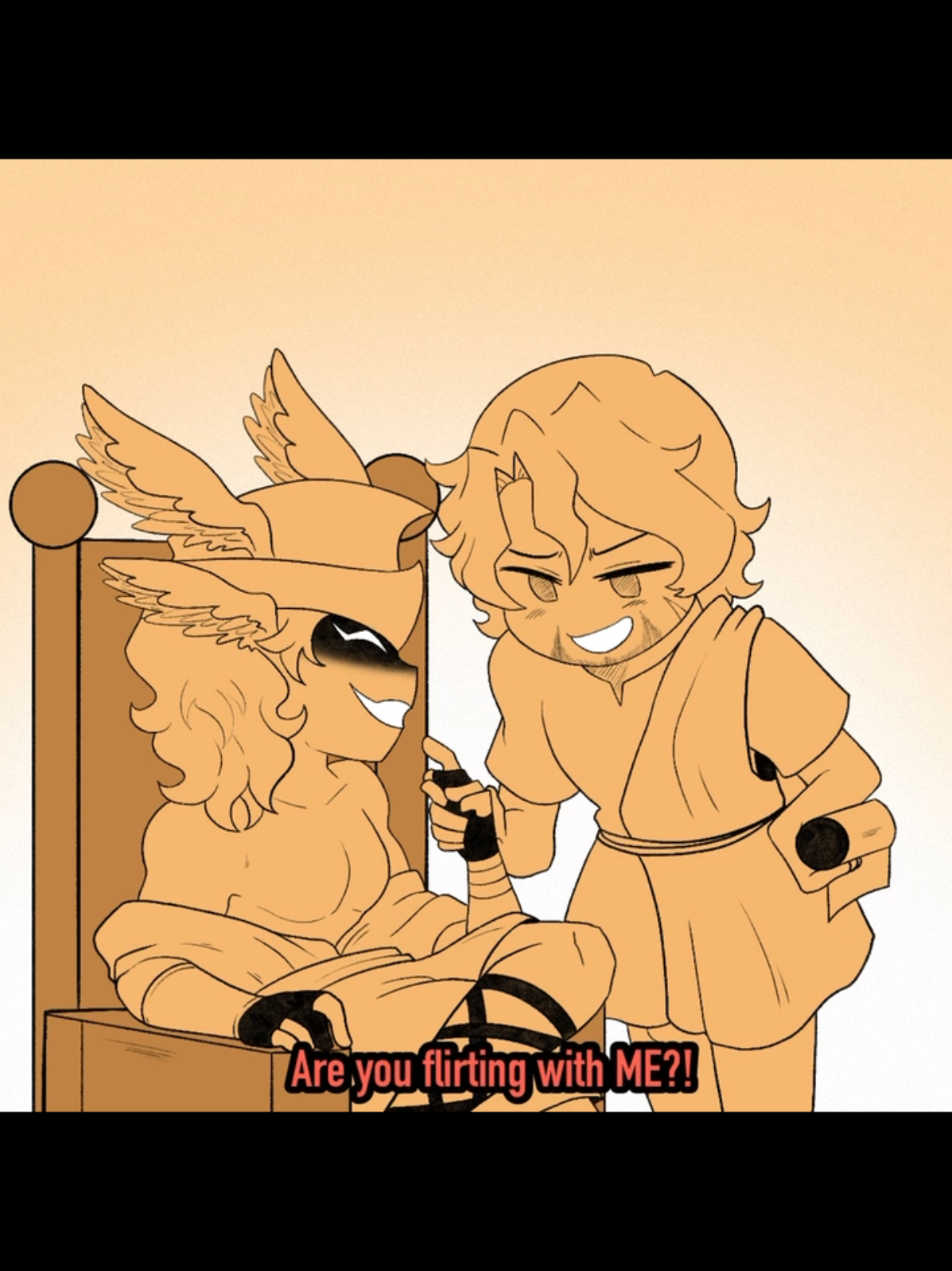 Hermes on default mode #hermody #odyhermes #hermesxodysseus #odysseusxhermes 