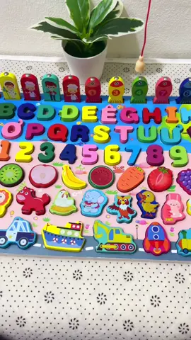 Bảng gỗ thông minh #banghocthongminh #xuhuong #dochoigo #bang7in1 #laprap #dochoitritue 