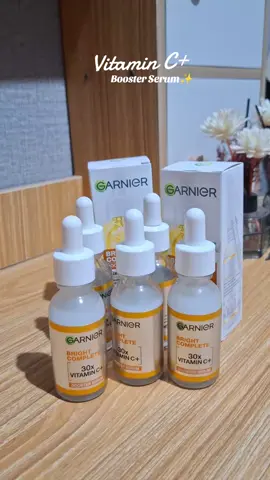 The only serum I need🥰 Ilang bottle na rin naubos hehi. This Vitamin C+ Booster Serum is the one for you if u have a dull skin mga miii!  #garnierph #garnier #garnierserum #serum #skincare 