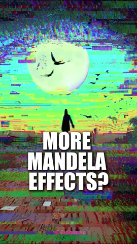 More Mandela Effect? Video made for entertainment purpose only.