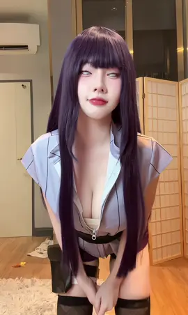 มองทะลุไปเลย😆 #fyp #lemonick56 #Hinata #cosplay 