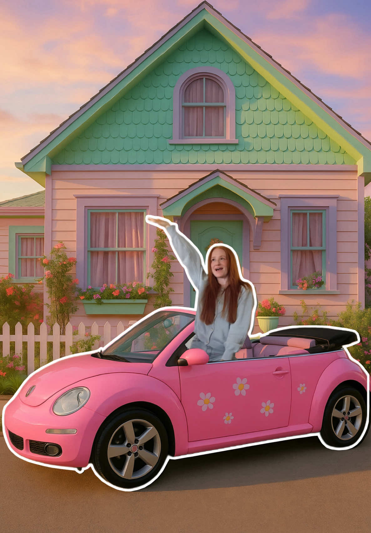 DECORATING OURRRRRR POLLY 🌸🌸POCKET 🌸CAR