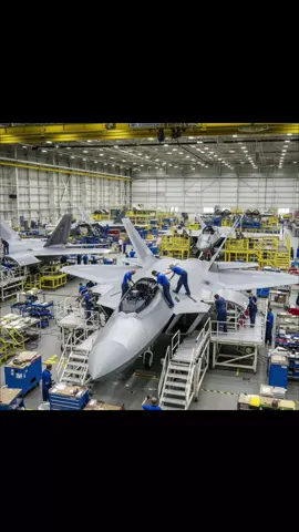 Lockheed Martin F-22 Raptor manufacturing ✈️ ✈️  . . . . #military #fighteraircraft #fighter #plane #usaf #fighterpilot #airplane #militaryaircraft #aviationphotography #airshow #aircraft #airforce #aviation #aviationlovers 