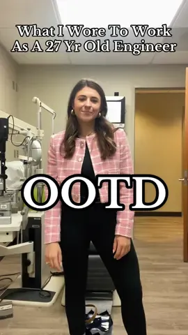 Outfit check from the optometrist’s office! Love a good blazer and legally blonde vibes outfit! Jacket: @TJ Maxx  Pants: @Old Navy Official  Shoes: @Nordstrom Rack @Sam Edelman  Belt: @abercrombie  #corporategirls #OOTD #whatiwore #whatiworetoday #whatiworetowork #officeoutfit #officeoutfitinspo 