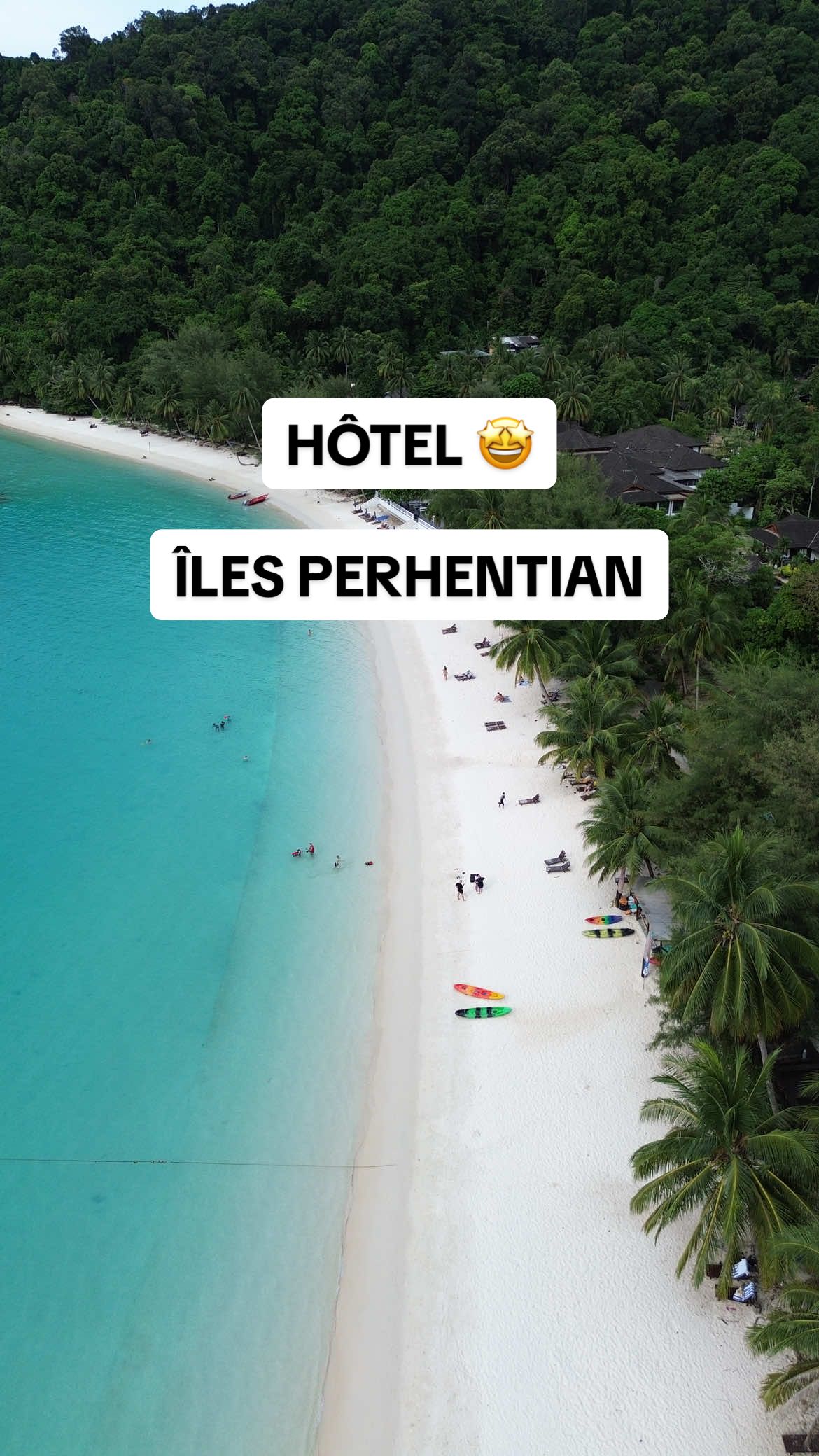 🤩 Tu cherches un hôtel avec un bon rapport qualité-prix sur les îles Perhentian ? 💸 On a décidé de loger au Coral View Island Resort ⭐️ un hôtel qui propose de nombreuses options (bungalows économiques mais propres, villas avec piscine et terrasses privées…) il y en a pour tous les budgets 🤑 🌊 Point positif : tu as accès à 3 plages grâce à l’hôtel, notamment la magnifique plage du Perhentian Island Resort (notre préférée 💙)  Il y a aussi une piscine et un waterpark pour les enfants (ou grands enfants comme nous 😎)  🍜 Le petit-déjeuner n’est pas incroyable mais tu as de nombreux restaurants aux abords de l’hôtel pour te régaler 📌 Enregistre cette vidéo pour ton prochain voyage en Malaisie 🇲🇾  #travelmalaysia #malaisie #visitmalaysia #perhentian #perhentianisland 