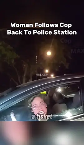 Part 11 After getting stopped by an officer for a traffic violation, the woman follows the cop back to the police station. She demands the officers to give the cop a ticket for not using a turn signal. The officer seem concerned for her so they try to get her to a hospital. #bodycamera #fyp™/ #policevideos #copcam