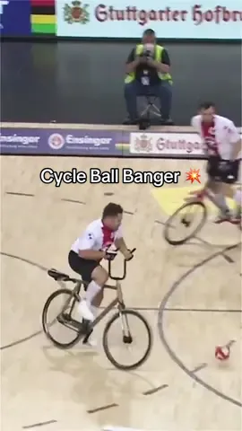 Cycle Ball bangers 🤌 The keeper had no chance ☄️  #Cycling #Cycleball 