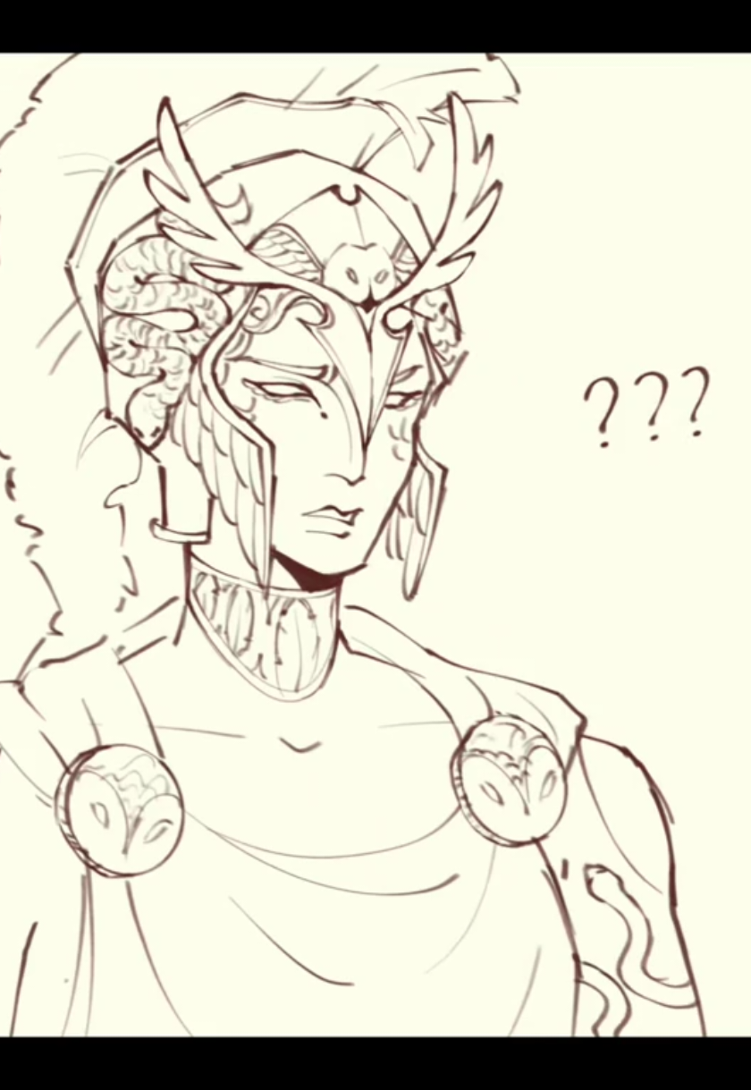 athena getting sick of mentoring telemachus' privileged ass /j #telemachus #epic #epicthemusical #athena #epicthemusicalfanart #epicthemusicalathena #wisdomsaga #fyp 