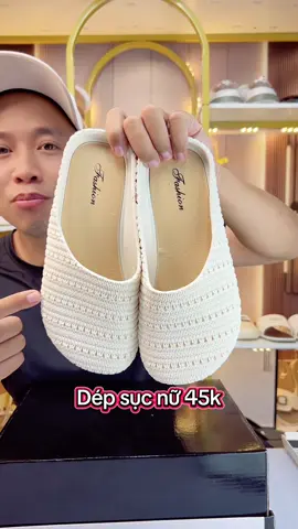 Dép sục nữ mới đẹp, đơn giản, dễ đi, dễ phối đồ, chống nắng, chống nước mà giá chỉ 45k thôi ạ #manhgiay #manhbangiay #depsuc #sucnu #depnu 
