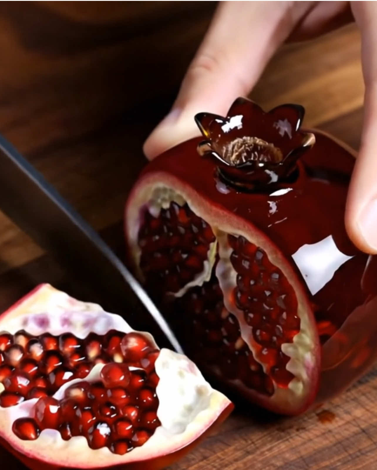 Glass Fruit Slicing ASMR Pt3🍍🥭                                          #ai #fruit #asmr #fyp