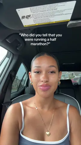 if I told people I was less likely to back out of it lol #fyp #halfmarathon #nikeafterdark 