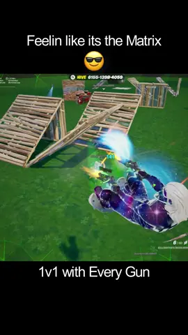 I entered the Matrix in 1v1 with every gun 😎 #fortnite #fortniteclips #1v1witheverygun #hivemaps #fortnitemap 