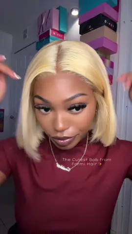 Never knew I need a blonde blunt bob 🤩 @Formihair  #wig #613 #hairinspo #styleinspo #fypシ #fyp #hairstyle 