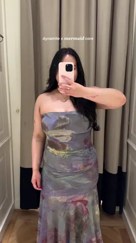 I didn’t expect to like the fit that much 🤭 @D Y N A M I T E #dynamitepartner #dynamitestyle #dynamitefam #fyp #newarrival #mermaiddress #dress #summerstyle 