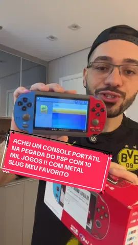 Achei a fonte para comprar o melhor console portátil na pegada do psp com um preço espetacular . #achadinhosshopee #achadinho #achadinhosdashopee #tiktokshop #console #gamestick 