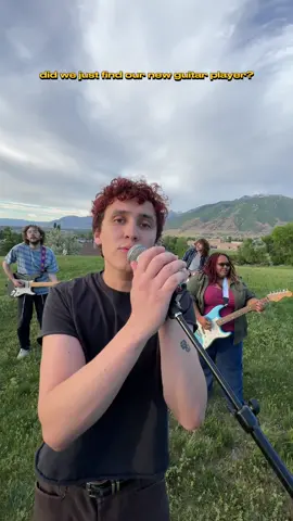 we got to show @Rachel Makes Movies (and TV) our whole unreleased album, who’s next?👀